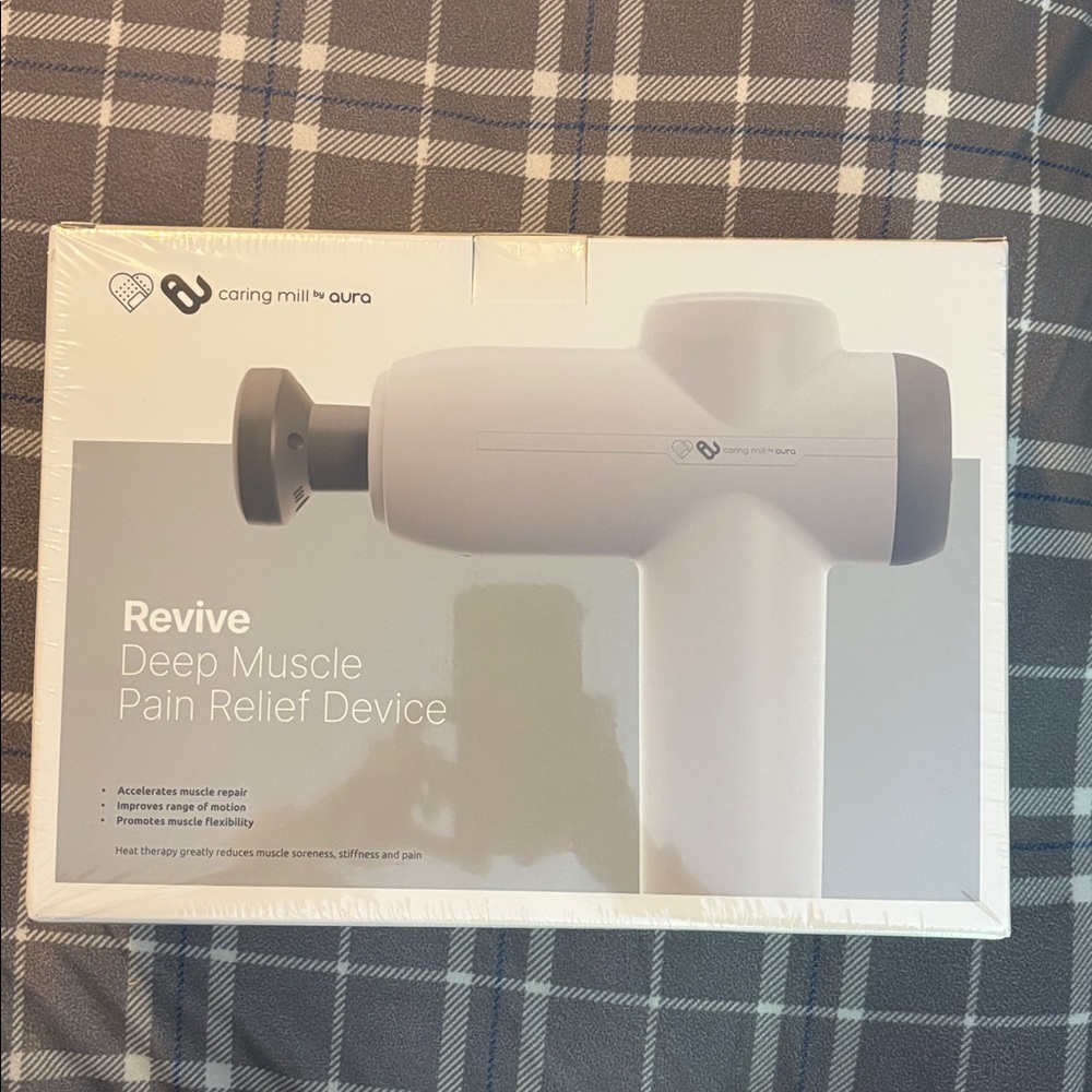 Caring Mill by Aura Deep Muscle Pain Relief Heat Therapy Device